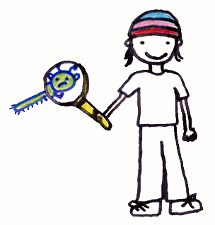 anna and caterpillar